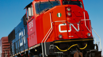 Canadian National Railway profit slips