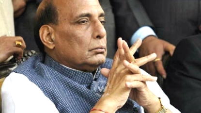 Don’t use pellet guns, Rajnath Singh tells security forces