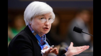 Fed leaves rates unchanged but says U.S. economy improving