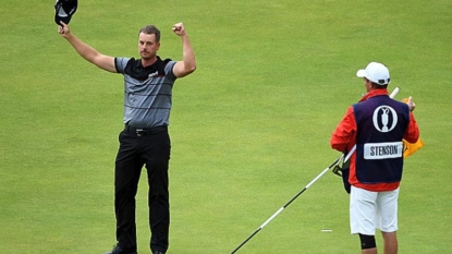 Sweden’s Stenson wins British Open over Mickelson with record score