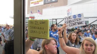 Hillary Clinton wins historic presidential nomination; husband relates their story