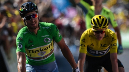 Bennett falls heavily at Tour de France