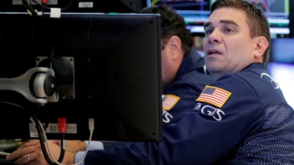 Stock markets fall ahead of busy week