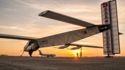 World’s first solar plane completes flight