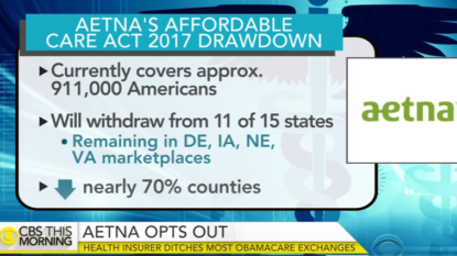 Aetna exiting exchanges … but stays in Iowa, Nebraska