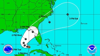 Aircraft investigating depression in Atlantic