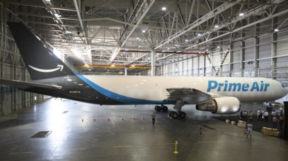 Amazon unveils cargo plane as it expands delivery network