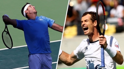 Andy Murray defends his Olympic singles title