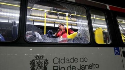 Bullets Suspected In Rio Olympic Bus Attack