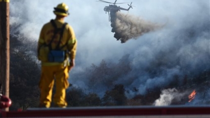 California town blaze now 95 percent contained