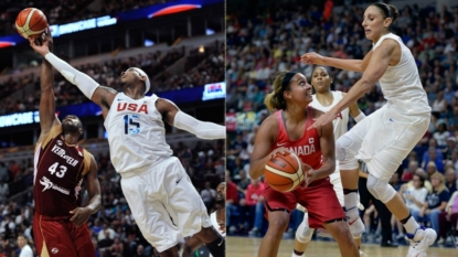 Carmelo Leads Team USA With 19 In Final Exhibition Game