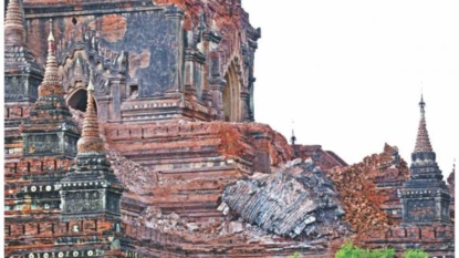 Powerful quake shakes central Myanmar