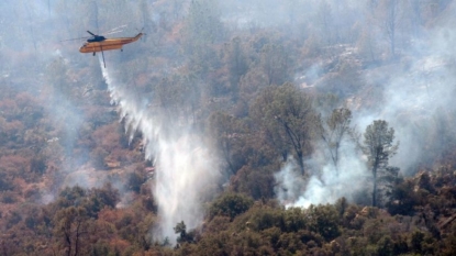 Crews boost control over central California fire