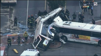 Dead; At Least 7 Injured After New Jersey Transit Buses Collide