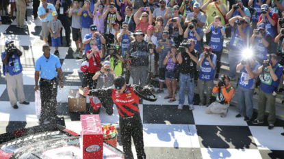 Denny Hamlin wins the 2016 Cheez-It 355 at The Glen