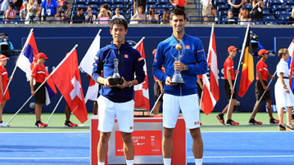 Djokovic sweeps to Rogers title