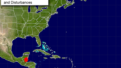 Earl weakens to a tropical storm