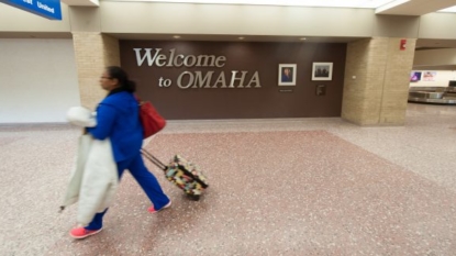 Man in boxers jumps fence, crashes truck into plane at Nebraska airport