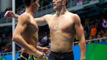 Nathan Adrian battles back in 100m freestyle semifinal