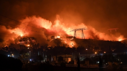 Wildfires Force Thousands From Their Homes In France And Portugal