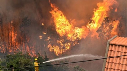 Five-star hotel destroyed by deadly wildfires on Madeira