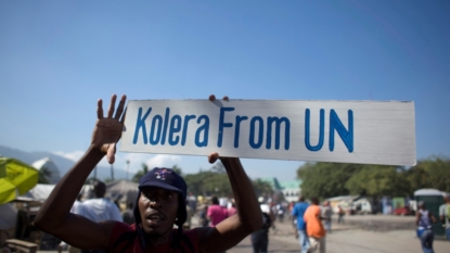 Haiti welcomes United Nations admission, plans to assist cholera victims