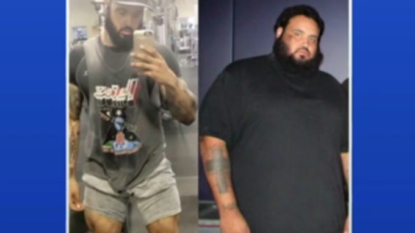 Man says walking to Walmart helped him lose over 300 pounds