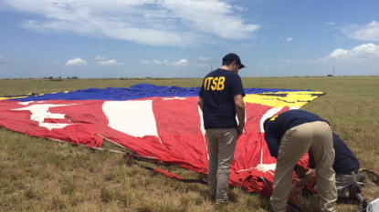 Company In Deadly Texas Hot Air Balloon Crash Suspends Business