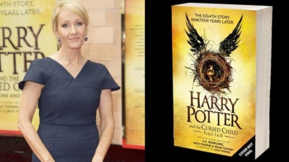 JK Rowling bids farewell to Harry Potter at “Cursed Child” gala