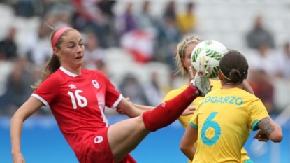 Canadian women’s soccer team earns dramatic 2-0 win over Australia