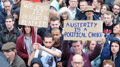 Labour leader calls for unity at massive Liverpool rally