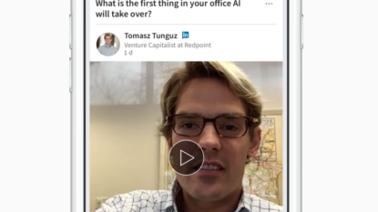 LinkedIn embraces video with Q & A clips from its top influencers