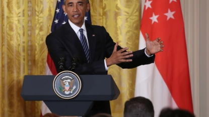 Obama, Singapore leader push Pacific trade deal in state visit