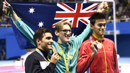 China’s Sun Yang wins Olympic 200m freestyle gold