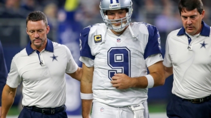 Romo has broken back, return unclear