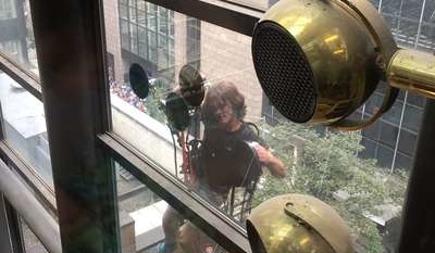 Police grab man climbing Trump Tower in New York City