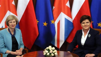 Polish and UK PMs discuss post-Brexit reality