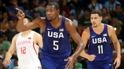 Kevin Durant leads the way as United States of America dominates China