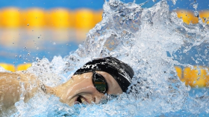 Phelps wins 19th Olympic gold, Ledecky breaks record