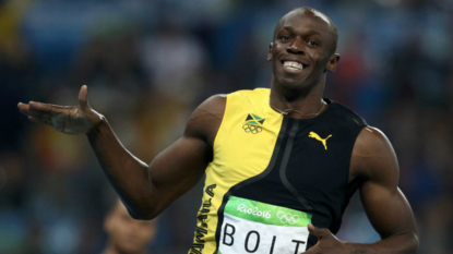 Usain Bolt smiles for photo mid-race, gets memed