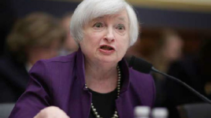 U.S. stocks higher as Yellen indicates rate hike soon