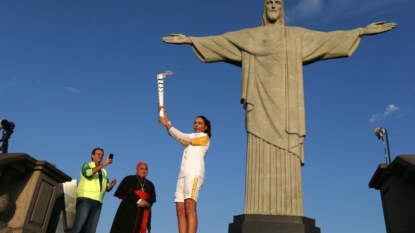 United Nations chief in Brazil to take part in Olympic torch relay