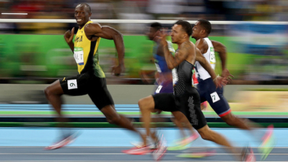 Usain Bolt wins another gold in Olympic 100