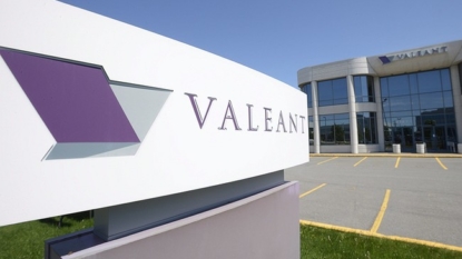 Valeant’s quarterly revenue falls 11 per cent