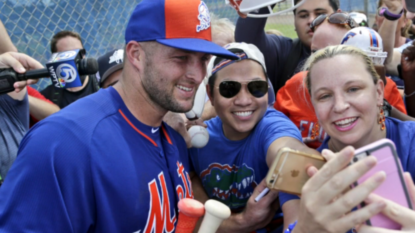 Mets score home run with Tim Tebow jersey sales