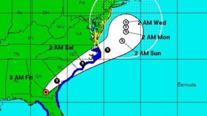 After slamming Florida, Hermine threatens East Coast