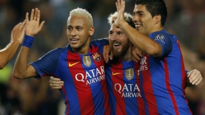 Ages since we started together: Suarez enjoys reunion with Messi, Neymar