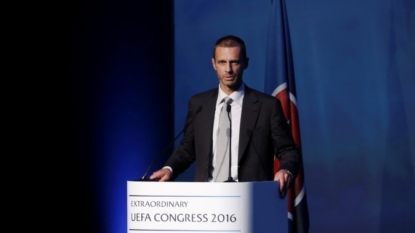 Aleksander Ceferin becomes the new UEFA president