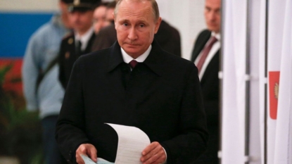 Putin’s party wins huge majority in Russian Duma