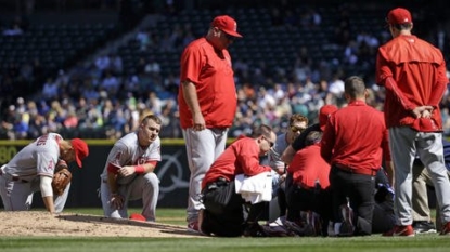 Angels pitcher has brain surgery